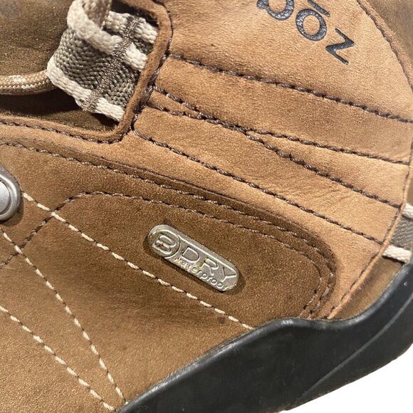 OBOZ Women's Bridger Mid Waterproof walnut hiking boots lace up outdoor active - Picture 7 of 13